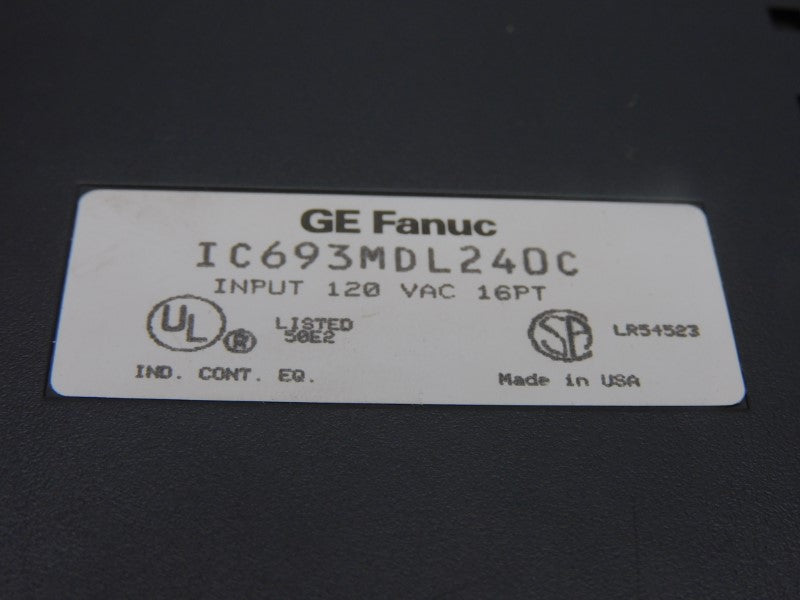FANUC IC693MDL240C 120VAC UNMP