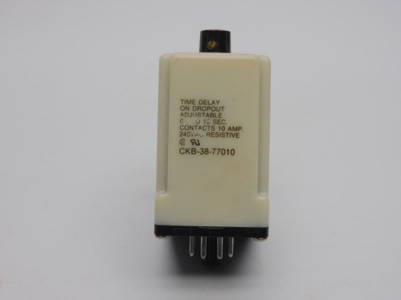 POTTER&BRUFIELD CKB-38-77010 240VAC 10A 0.1-10SEC UNMP