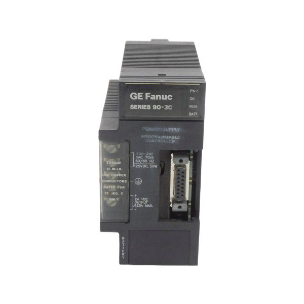 FANUC IC693PWR321M 120/240VAC .625A (NO COVER) UNMP