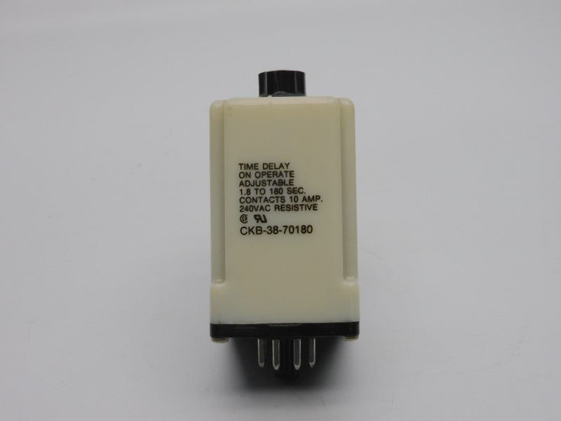 POTTER&BRUMFIELD CKB-38-70180 240VAC 10A 1.8-180SEC UNMP