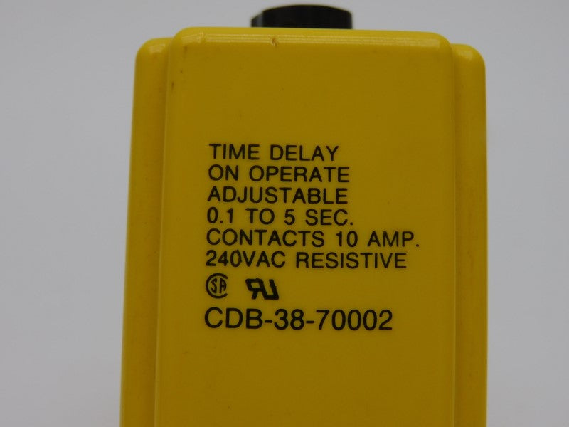 POTTER&BRUMFIELD CDB-38-70002 240VAC 10A 0.1-5SEC UNMP