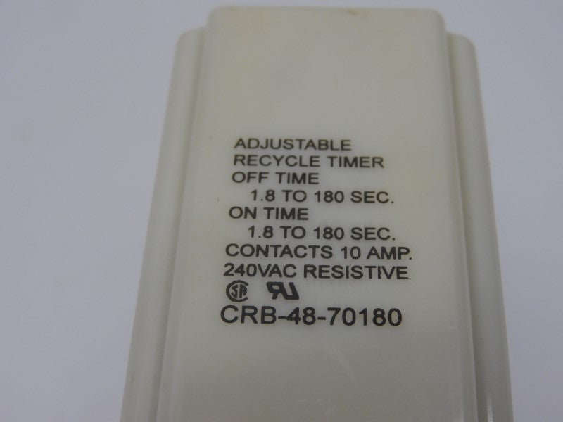POTTER&BRUMFIELD CRB-48-70180 240VAC 10A 1.8-180SEC UNMP