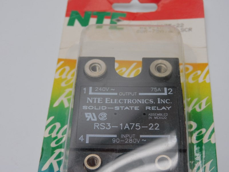 NTE ELECTRONICS RS3-1A75-22 90-280V 75A NSMP
