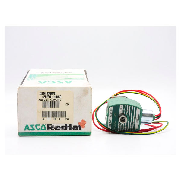 ASCO 8314H120MBMS 110/120V 60-105PSI 1/4" NSMP
