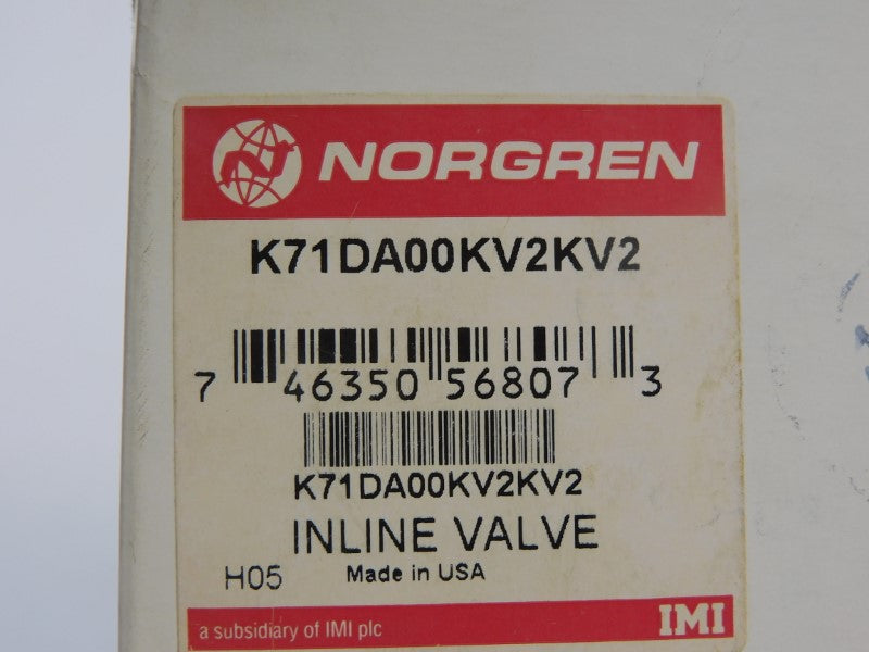 NORGREN K71DA00KV2KV2 110/120V 150PSI (NO CONNECTOR) NSMP