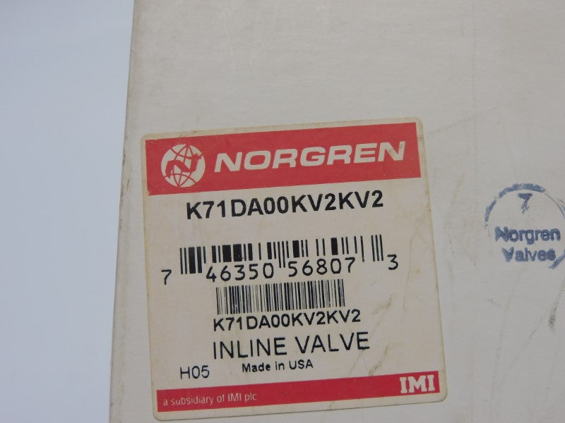NORGREN K71DA00KV2KV2 110/120V 150PSI NSMP