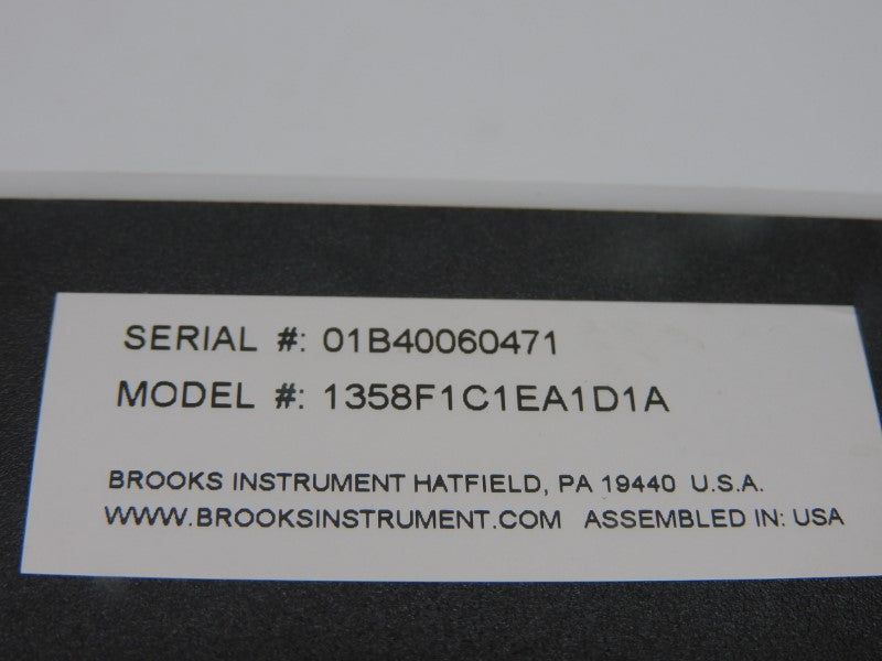 BROOKS INSTRUMENT 1358F1C1EA1D1A NSMP