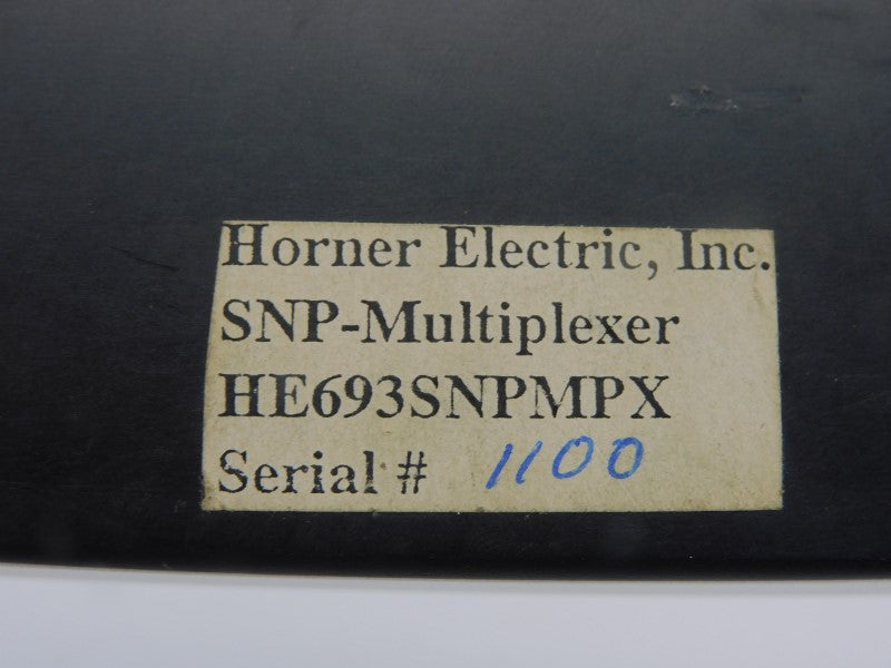 HORNER ELECTRIC HE693SNPMPX (AS IS) UNMP