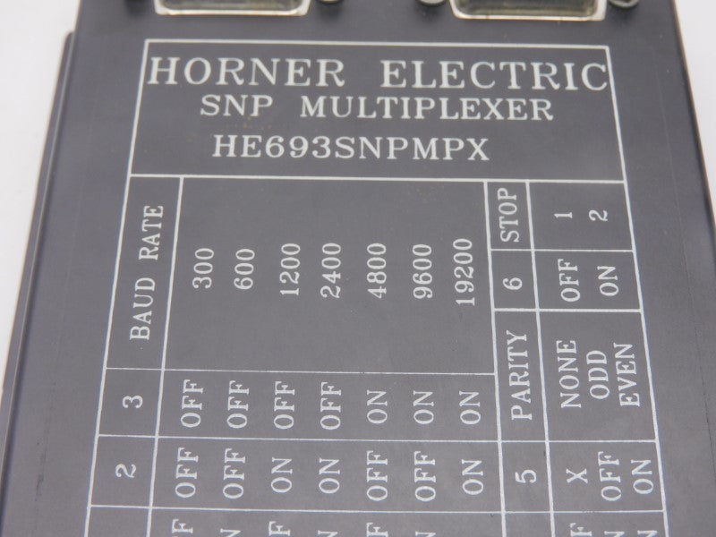 HORNER ELECTRIC HE693SNPMPX UNMP