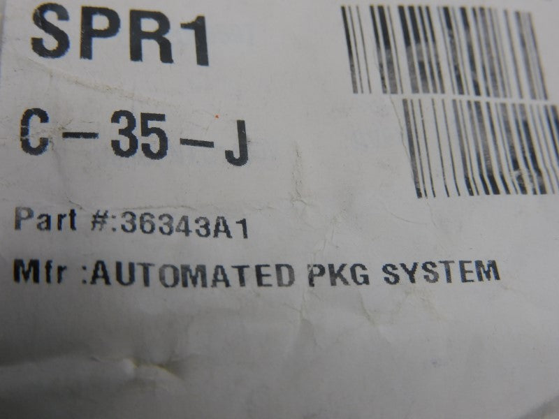 AUTOMATED PKG SYSTEM 36343A1 NSMP