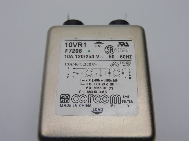 CORCOM 10VR1 250V 10A NSNP