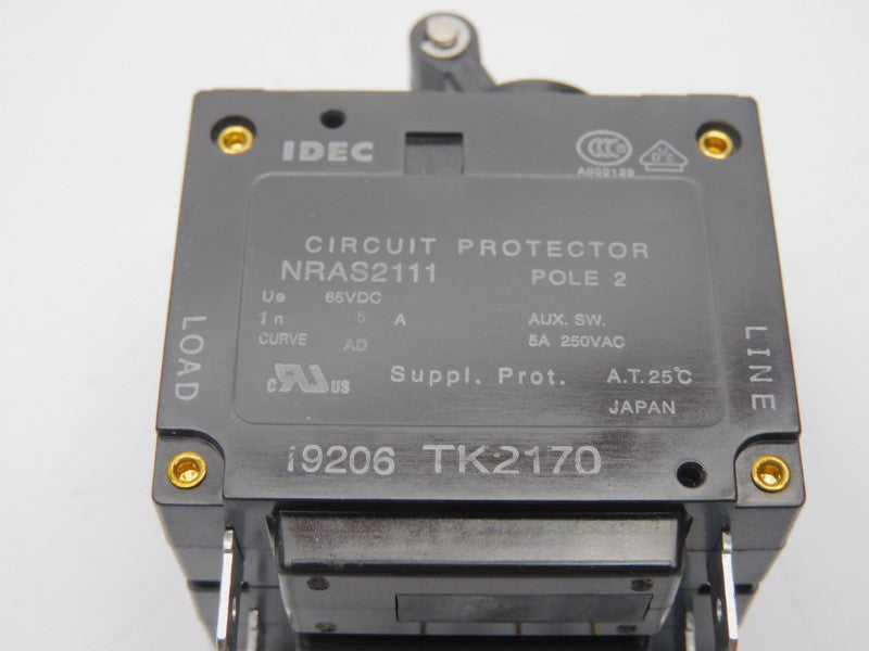 IDEC NRAS2111-5AAD-TK2170 250VAC 5A NSMP