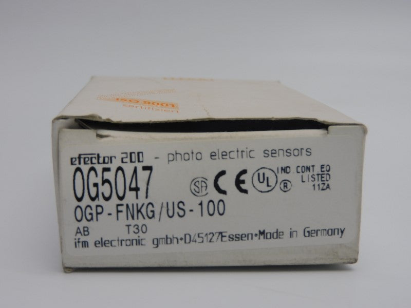 IFM EFECTOR OGP-FNKG/US-100 OG5047 10-36VDC NSMP