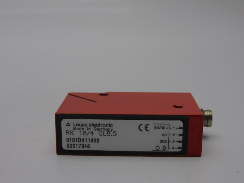 LEUZE ELECTRONIC RK18/4GL8.5 24VDC NSMP