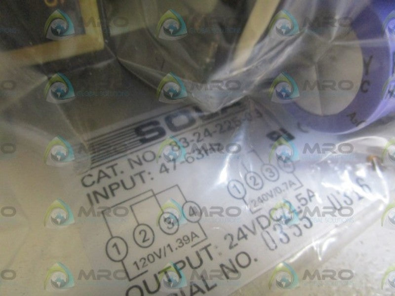 SOLA POWER SUPPLY 83-24-225-3 NSMP