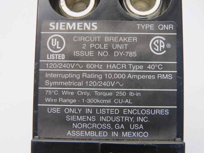 SIEMENS QN2150R 120/240V 150A NSMP
