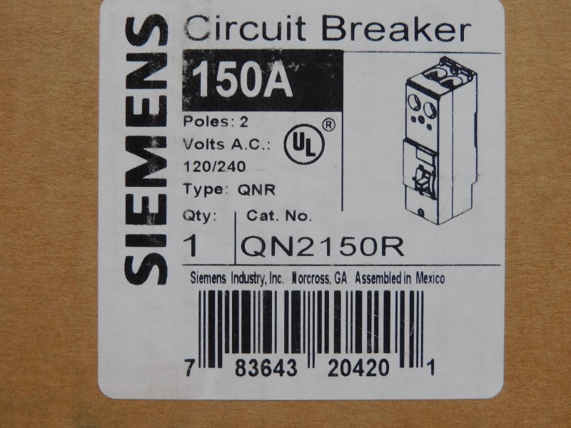 SIEMENS QN2150R 120/240V 150A NSMP