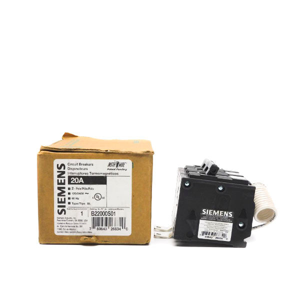 SIEMENS B22000S01 120/240V 20A NSMP