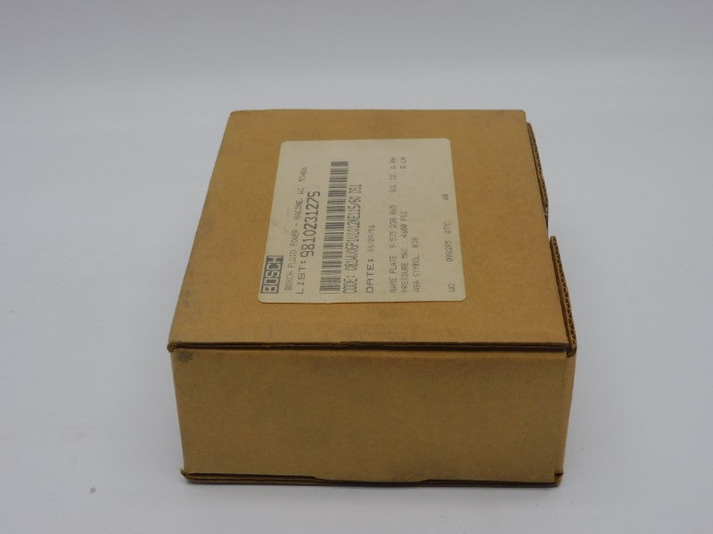BOSCH 081WV06P1V1012KE115/60D51 9810231275 4600PSI NSFS