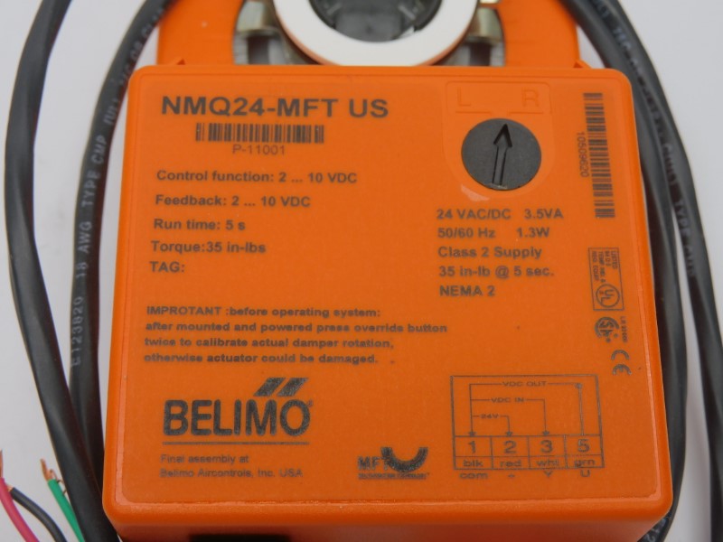 BELIMO NMQ24-MFTUS 24V 5SEC NSMP