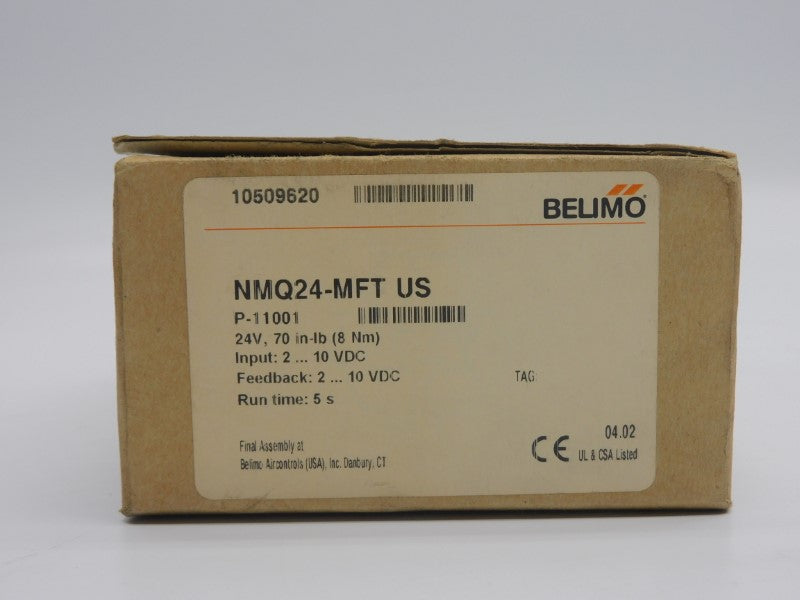 BELIMO NMQ24-MFTUS 24V 5SEC NSMP