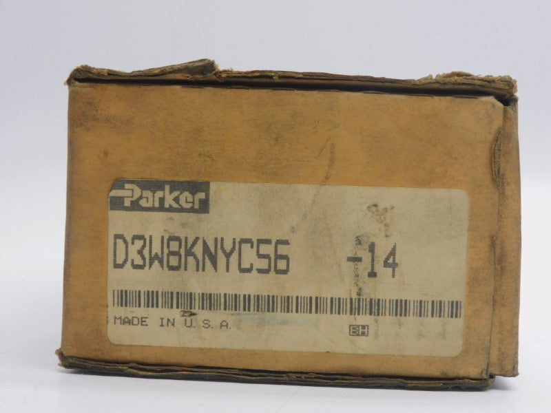 PARKER D3W8KNYC56 110/120V .72-.75A 5000PSI NSMP