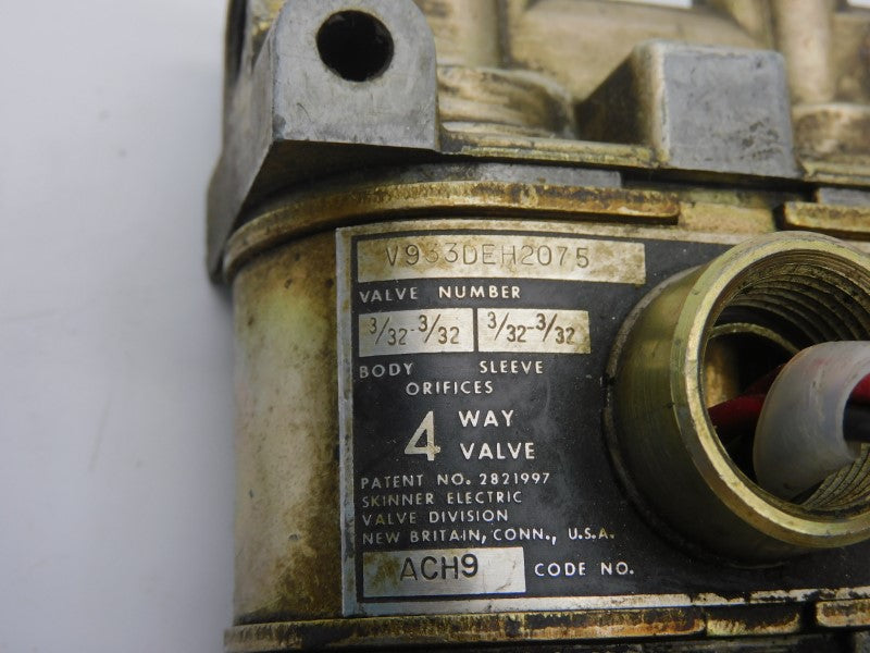SKINNER V933DEH2075 110/120V 75PSI UNMP