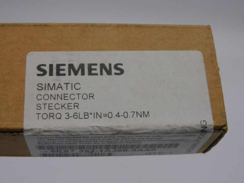 SIEMENS 6ES7392-1AJ00-0AA0 VER. 02 NSFS