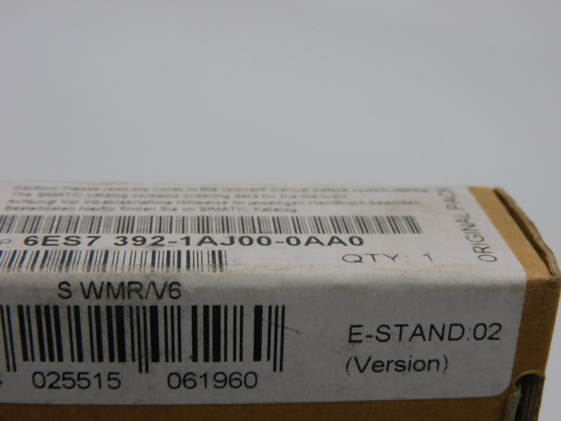 SIEMENS 6ES7392-1AJ00-0AA0 VER. 02 NSFS