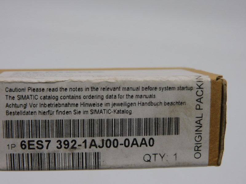 SIEMENS 6ES7392-1AJ00-0AA0 VER. 02 NSFS