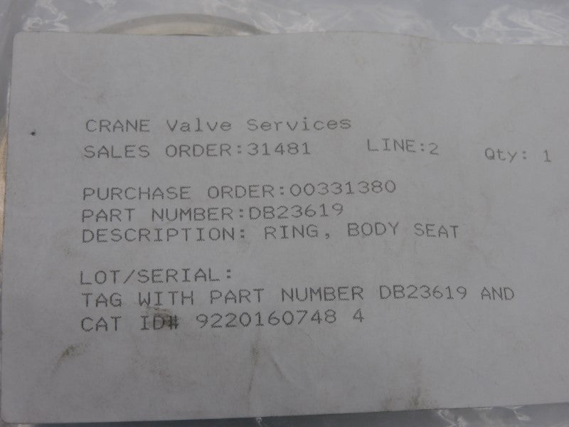 CRANE DB23619 NSMP