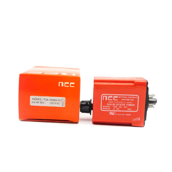 NCC T2K-00060-441 120VAC 10A 0.6-60SEC NSMP