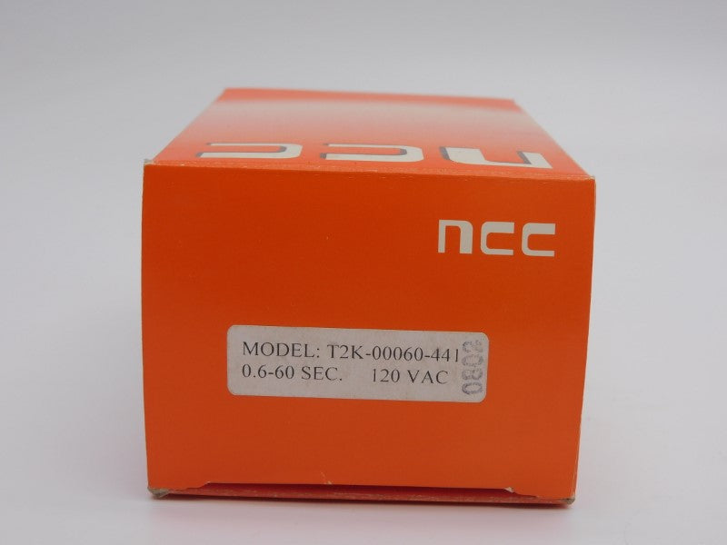 NCC T2K-00060-441 120VAC 10A 0.6-60SEC NSMP