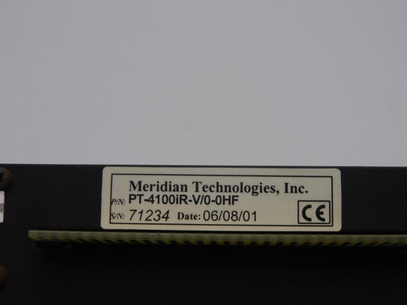 MERIDIAN TECHNOLOGIES PT-4100IR-V/0-0HF NSNP