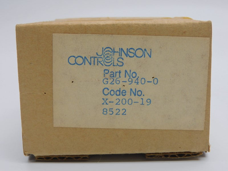 JOHNSON CONTROLS G26-940-0 30PSI NSMP