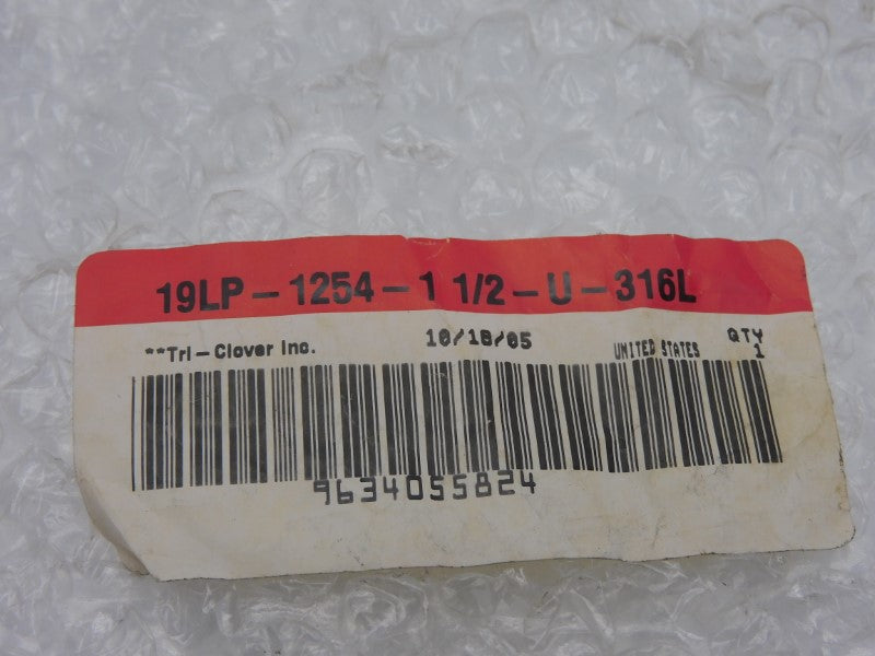 TRI-CLOVER 19LP-1254-1-1/2-U-316L NSMP
