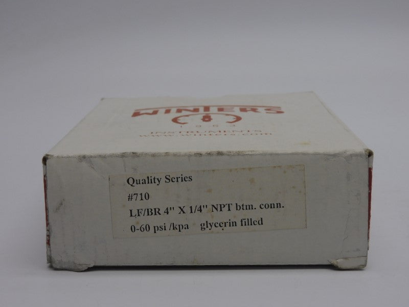 WINTERS #710 0-60PSI NSMP