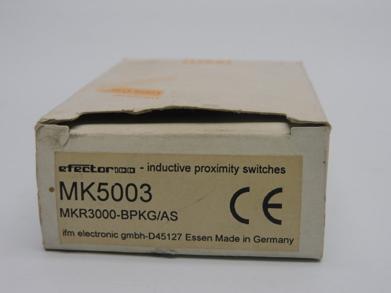 IFM EFECTOR MKR3000-BPKG/AS MK5003 10-30VDC NSMP