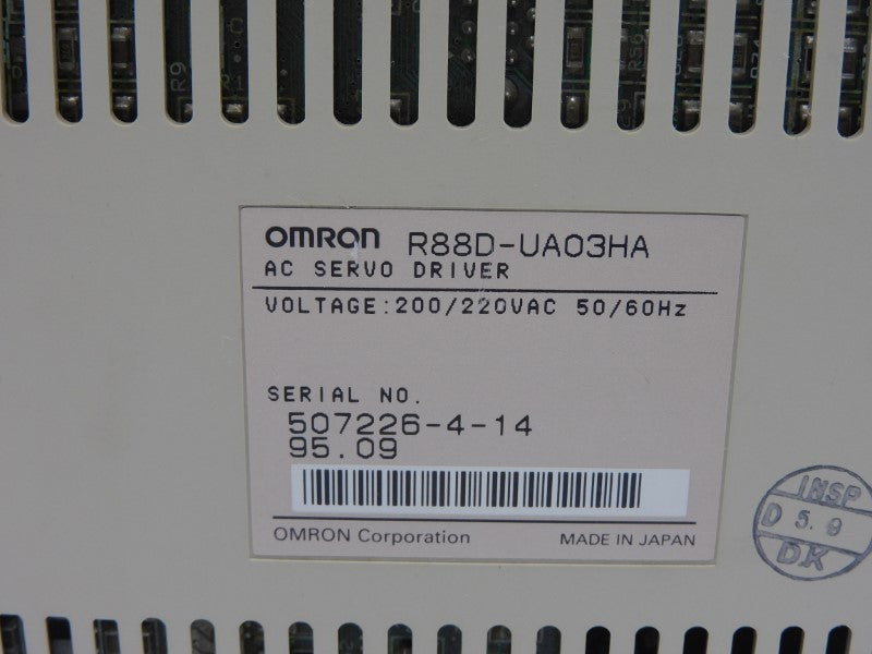 OMRON R88D-UA03HA 200/220VAC NSNP