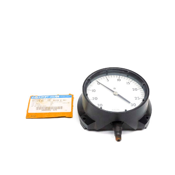 ASHCROFT 601379AS02L30IMV&30# 30PSI NSNP