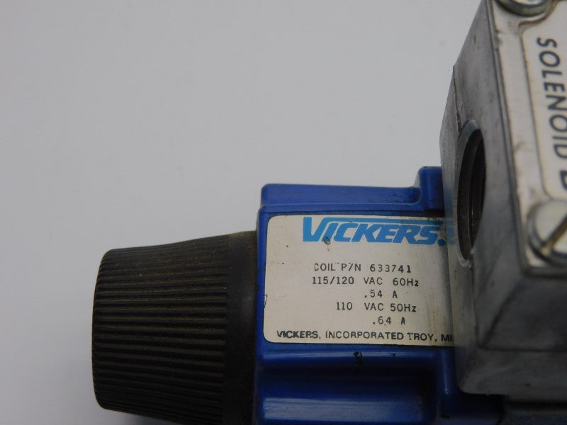 VICKERS DG4V32CMWB40 633745 115/120VAC .64A 5000PSI NSNP