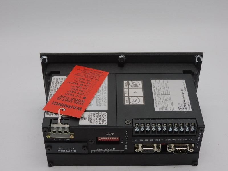 UTICOR 180-22A1N008E0 REV. B 115/230V .1/.5A NSNP