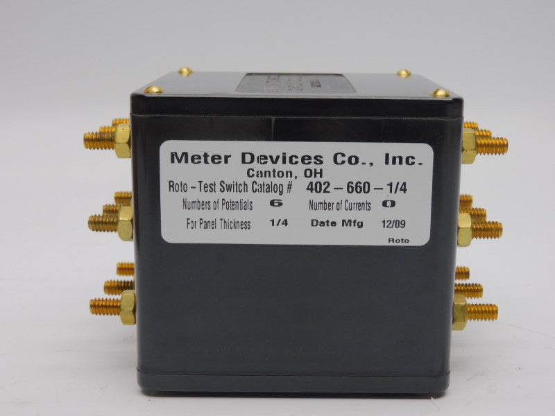 METER DEVICES 402-660-1/4 NSMP