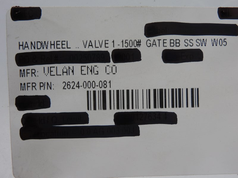 VELAN 2624-000-081 NSNP