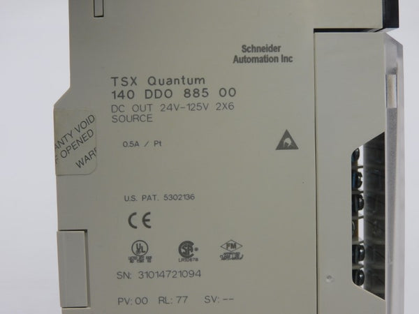 SCHNEIDER AUTOMATION 140DDO88500 24-125V 0.5A UNMP