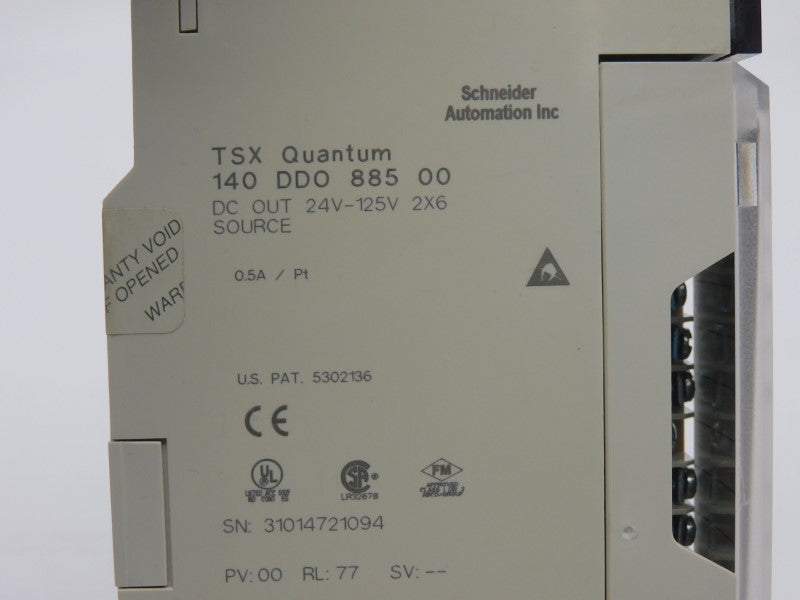 SCHNEIDER AUTOMATION 140DDO88500 24-125V 0.5A UNMP