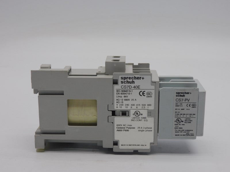 SPRECHER+SCHUH CS7D-62E-24DD 24VDC 20A NSMP
