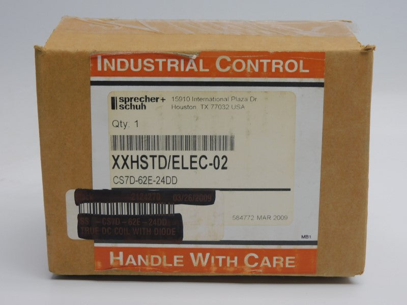 SPRECHER+SCHUH CS7D-62E-24DD 24VDC 20A NSMP