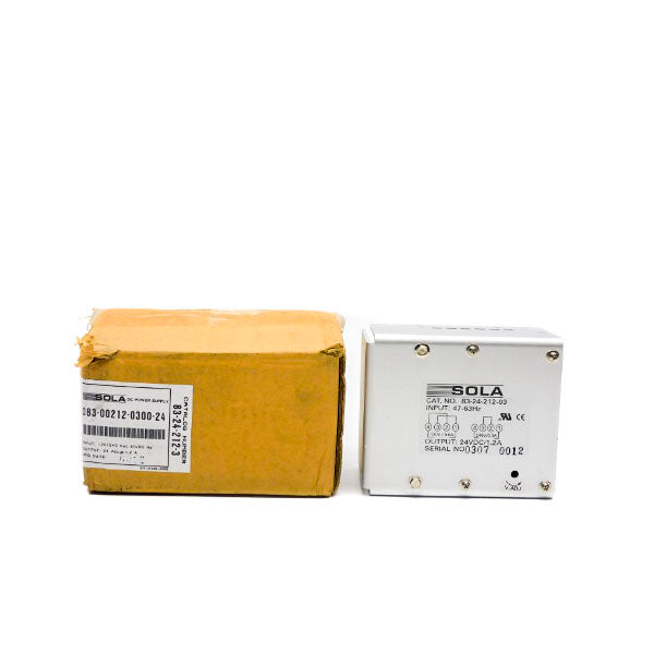 SOLA 83-24-212-03 120/240V 0.6/0.3A NSMP