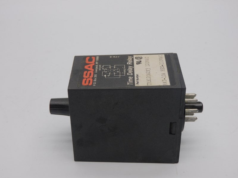 SSAC TRB120A2X3 120VAC 10A 0.1-10SEC UNMP